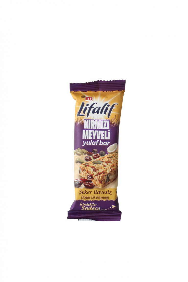 Eti Lifalif Yulaf Bar Kırmızı 35 GR Sarper Market