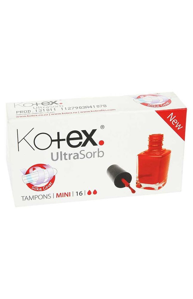 KOTEX TAMPON MİNİ 16LI – Sarper Market