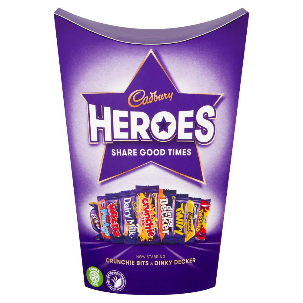 Cadbury heroes discount