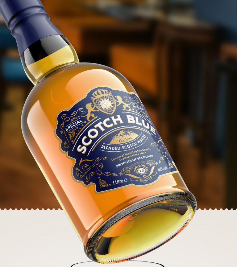 SCOTCH BLUE VİSKİ 1 LİTRE Sarper Market