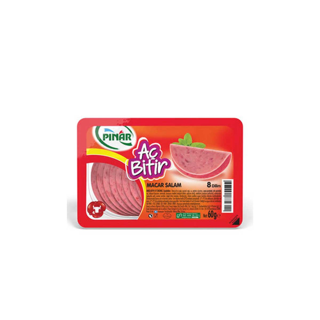 Pınar Aç Bitir Macar Salam 60 Gr – Sarper Market